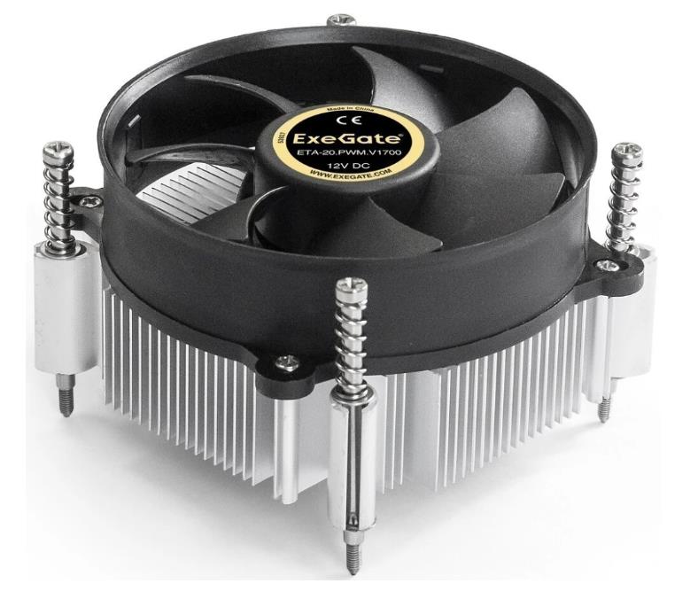 Изображение Кулер для процессора ExeGate ETA-20.PWM.V1700 (LGA1150/1151/1155/S1156, LGA 1200, LGA 1700, LGA1851)1 шт