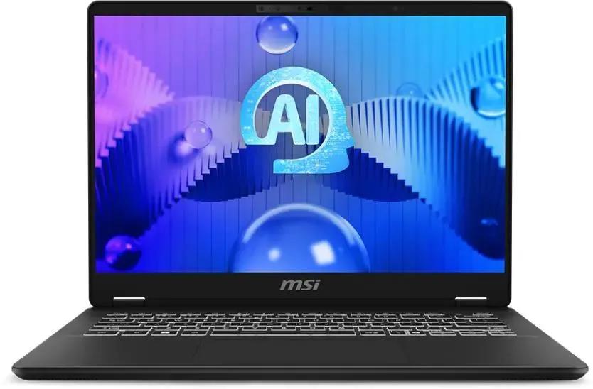Изображение Ноутбук MSI Prestige 14 AI EVO C1MG-001US (Intel 185H 2300 МГц/ SSD 2048 ГБ  /RAM 64 ГБ/ 14" 1920x1200/VGA встроенная/ Windows 11 Pro) (9S7-14N111-001)