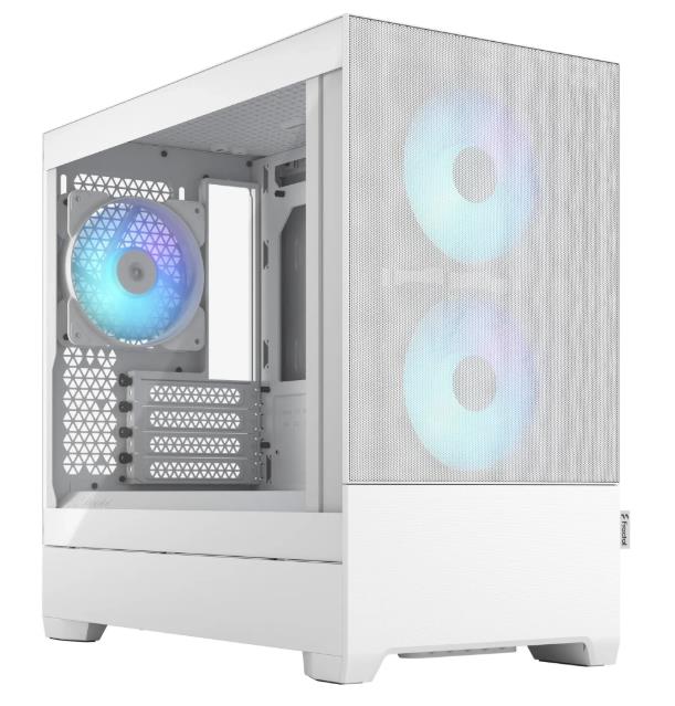 Изображение Корпус Fractal Design Pop Mini Air RGB White TG Clear (mATX, Mini-ITX, белый, без БП)/(FD-C-POR1M-01)