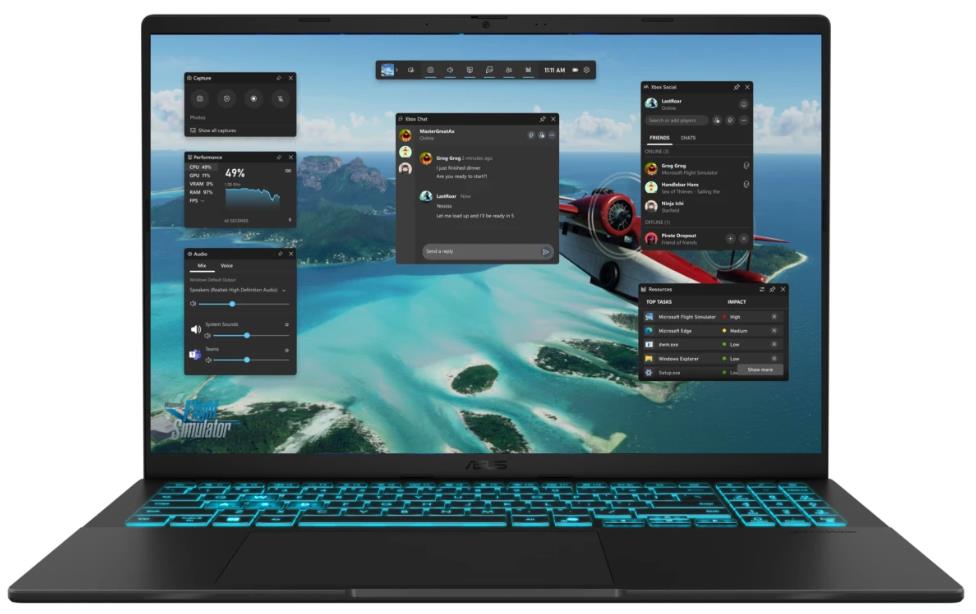 Изображение Ноутбук Asus V16 Special V3607VU-RP327 (Intel 240H 2500 МГц/ SSD 1024 ГБ  /RAM 32 ГБ/ 16" 1920x1200/VGA дискретная/ Без ОС) (90NB15Q1-M00RD0)