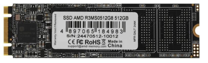Изображение SSD диск AMD R3MS0512G8 512 Гб 2280 (R3MS0512G8)