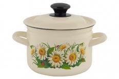 Изображение Кастрюля КМЗ 41704-102/6 эмал цил с рис (2 л )