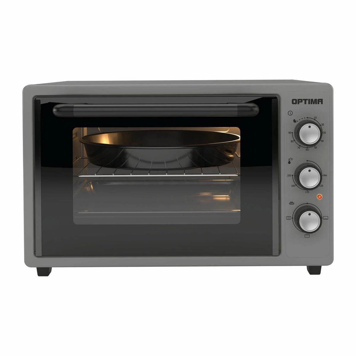 Изображение Электропечь Optima MO-38G (38 л /1400 Вт /серый)