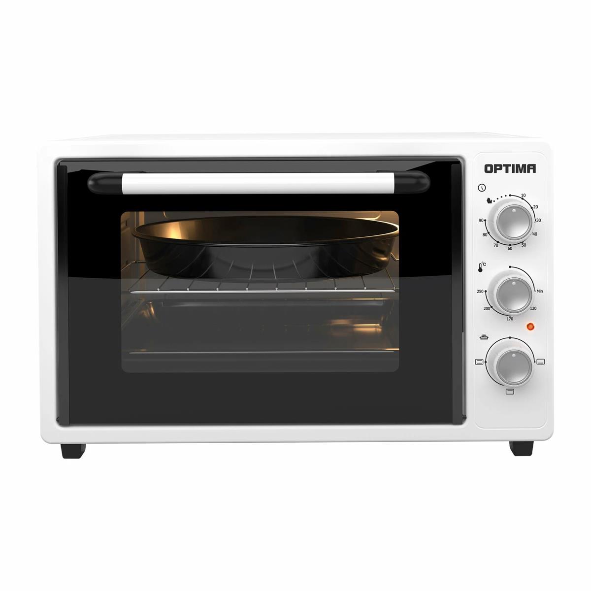 Изображение Электропечь Optima MO-38W (38 л /1400 Вт /белый)