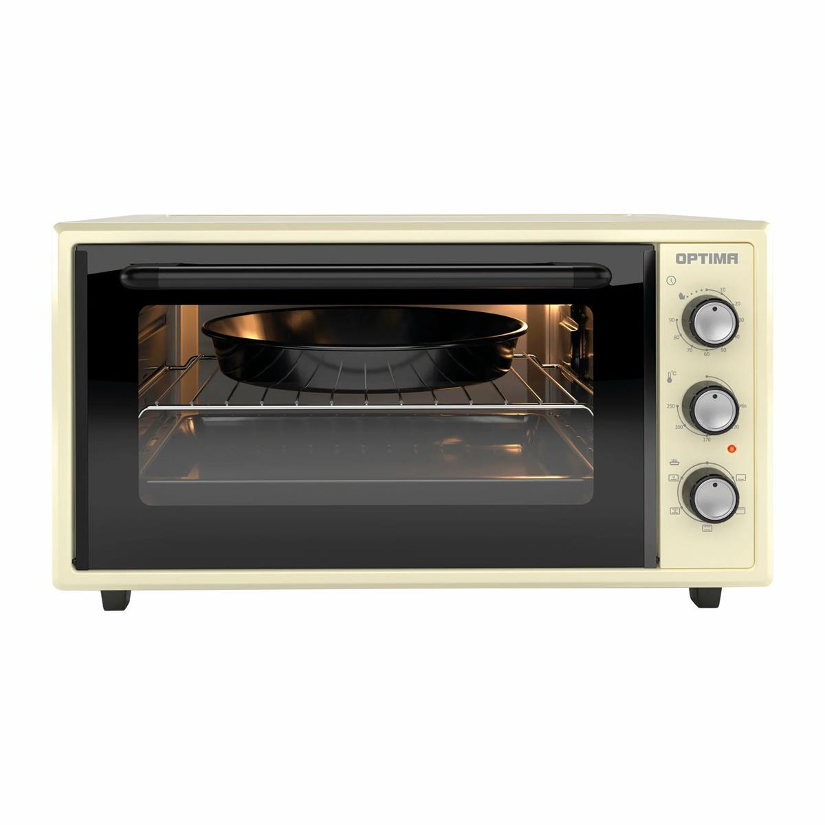 Изображение Электропечь Optima MO-48BF (48 л /1600 Вт /бежевый)