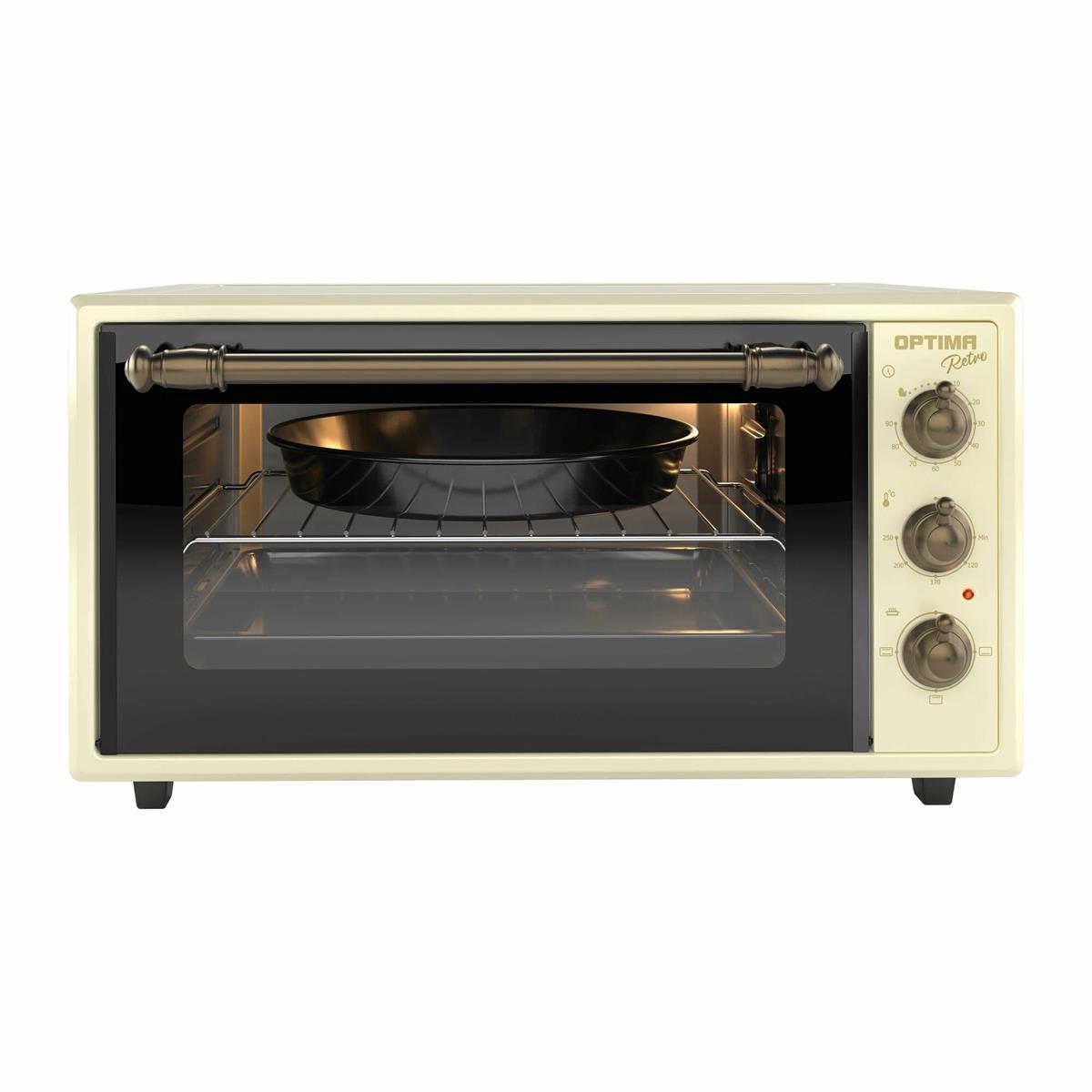 Изображение Электропечь Optima MO-48BR (48 л /1600 Вт /бежевый)