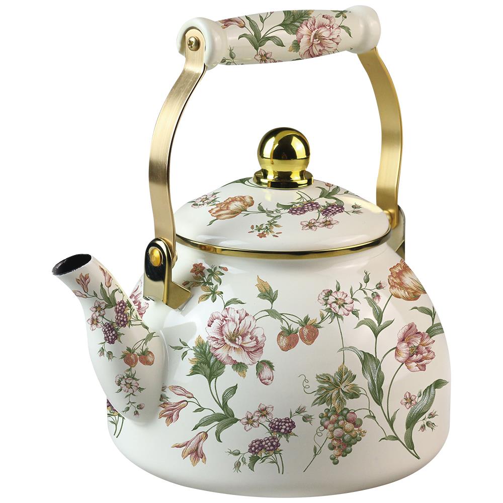 Изображение Чайник Zeidan Z-4512 Bouquet (2,8, л л /цветы, бежевый)