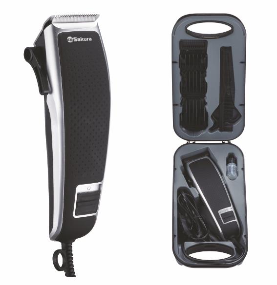 Изображение Машинка для стрижки  Sakura SA-5116BK, черный