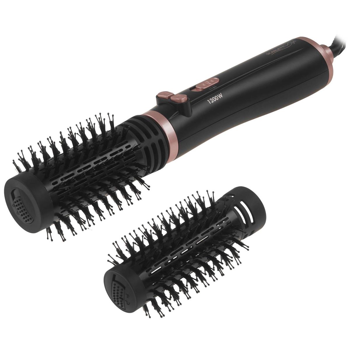 Изображение Фен-щетка Scarlett SC-HAS73I21 (1200 Вт /золотистый, черный)