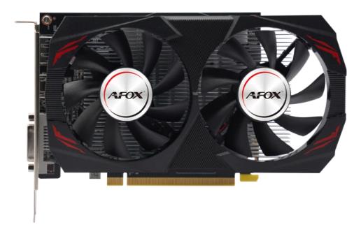 Изображение Видеокарта AFOX AMD Radeon RX 560 4Gb 4 Гб (AMD Radeon RX 560, GDDR5)/(AFRX560-4096D5H1-V2)