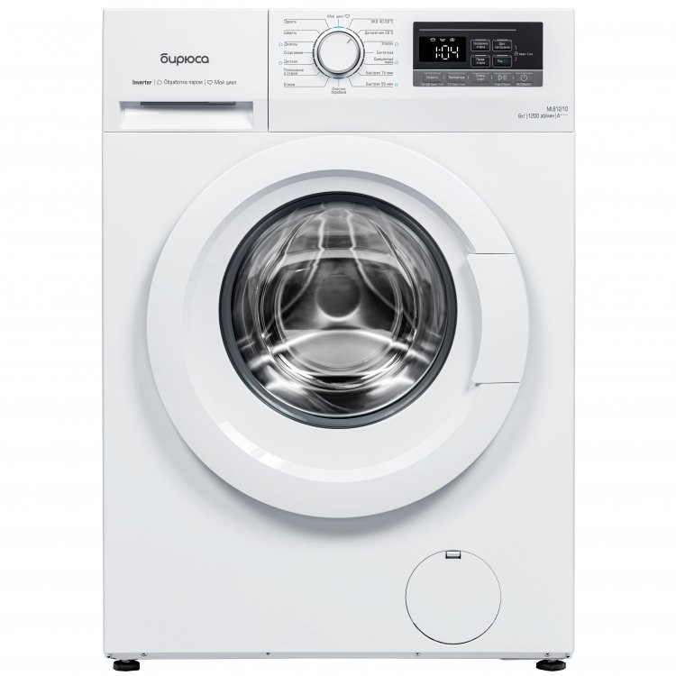 Изображение Стиральная машина Бирюса WM-ML612/10, белый (фронтальная, 6 кг, 1200 об/мин )