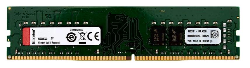 Изображение Оперативная память 16 GB DDR4 Kingston KVR32N22D8/16WP (25600 МБ/с, 3200 МГц, CL22)