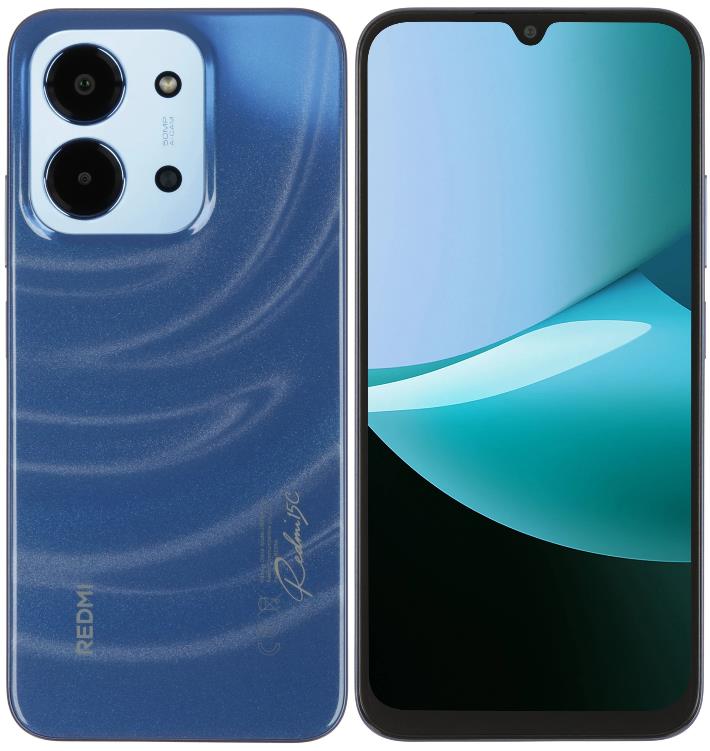 Изображение Смартфон Xiaomi Redmi 15C (256 Гб/8 Гб) синий
