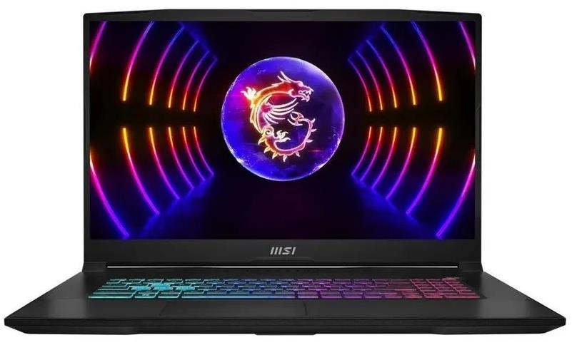 Изображение Ноутбук MSI Katana 17 B12UCX-1604XRU (Intel 12450H 2000 МГц/ SSD 512 ГБ  /RAM 8 ГБ/ 17.3" 1920x1080/VGA дискретная/ Без ОС) (9S7-17L541-1604)