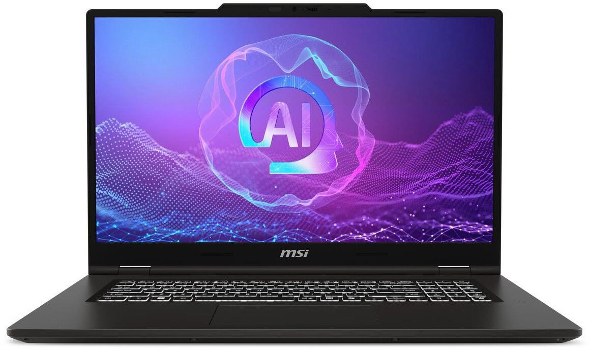 Изображение Ноутбук MSI VenturePro 17 AI A2HVEG-023XRU (Intel 255H 2000 МГц/ SSD 512 ГБ  /RAM 16 ГБ/ 17.3" 1920x1080/VGA дискретная/ Без ОС) (9S7-17U111-023)