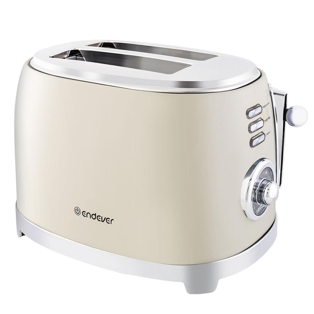 Изображение Тостер Endever Skyline ST-129 (850 Вт  бежевый)