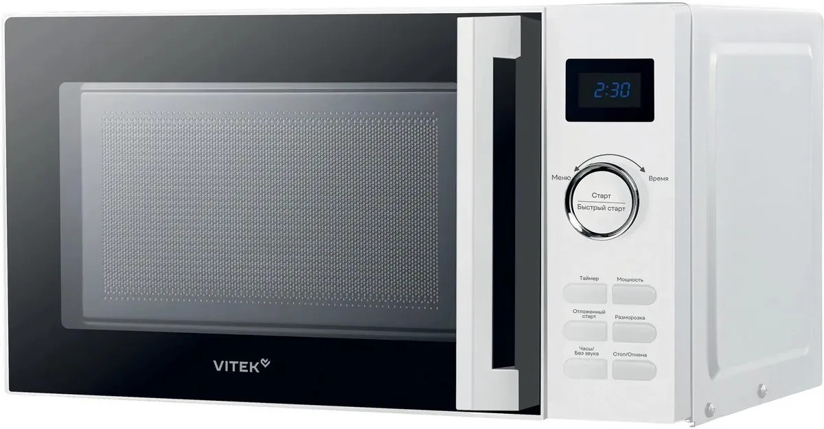 Изображение Микроволновая печь VITEK VT-MW1525 (900 Вт  25 л    белый)