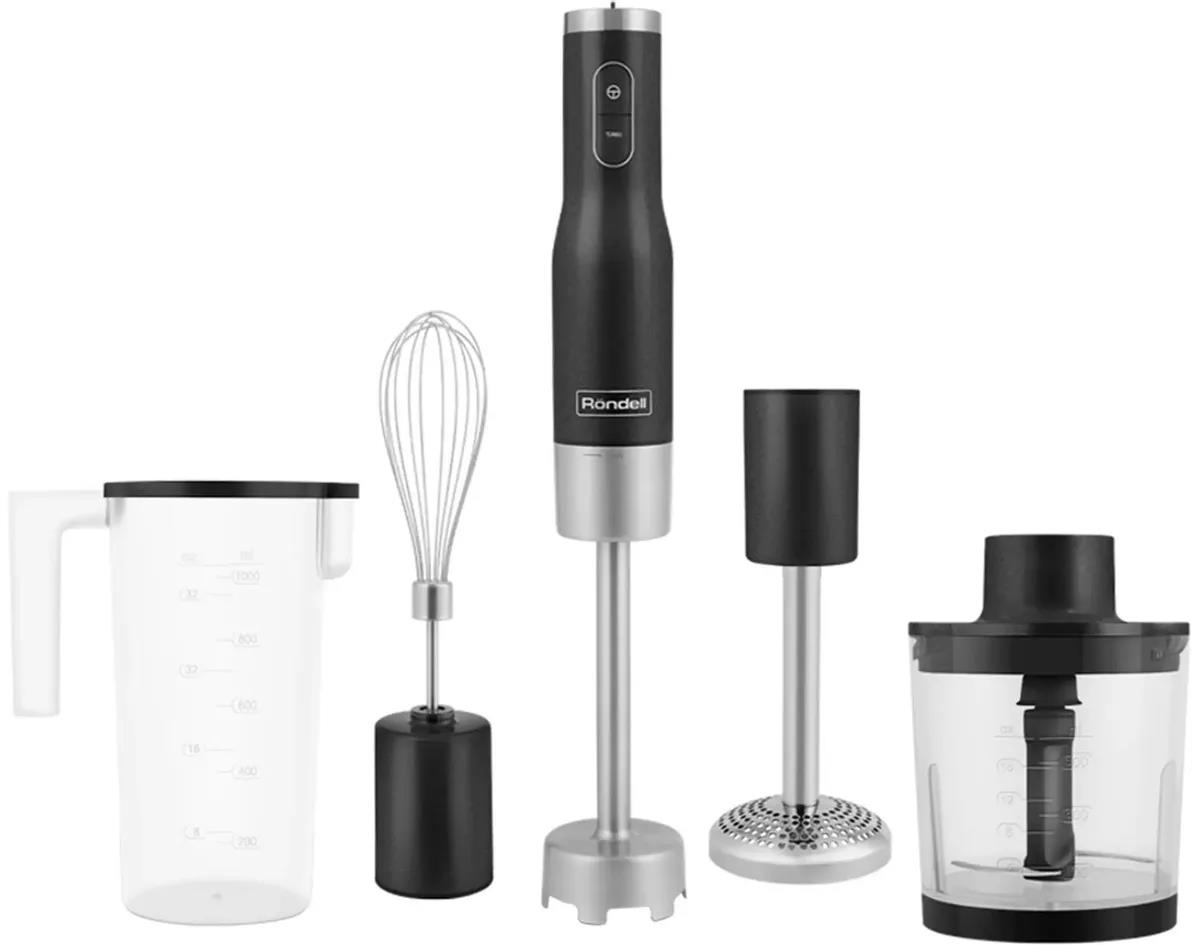 Изображение Блендер Rondell 1302-RE-01 (погружной/1200 Вт/серебристый)