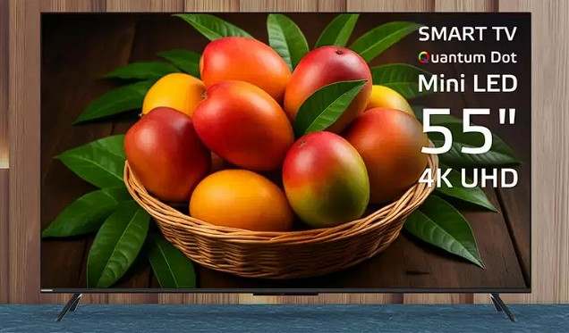 Изображение Телевизор Harper 55Q970TS 55" HDR, 4K Ultra HD Smart TV черный