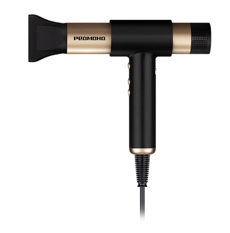 Изображение Фен REDMOND HD-1729 (2000 Вт /золотистый, черный)