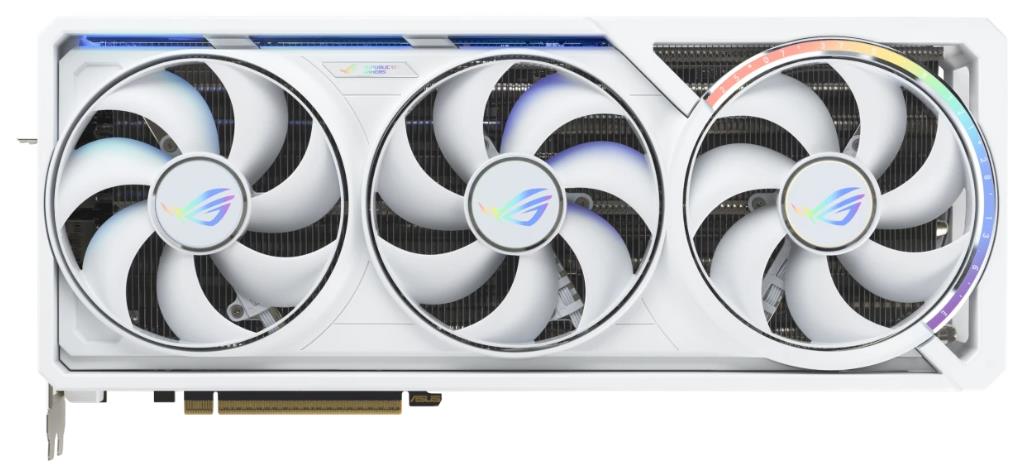 Изображение Видеокарта Asus NVIDIA GeForce RTX 5080 ROG Astral White OC 16Gb 16 Гб (GeForce RTX 5080, GDDR7)/(90YV0LV4-M0NA00)