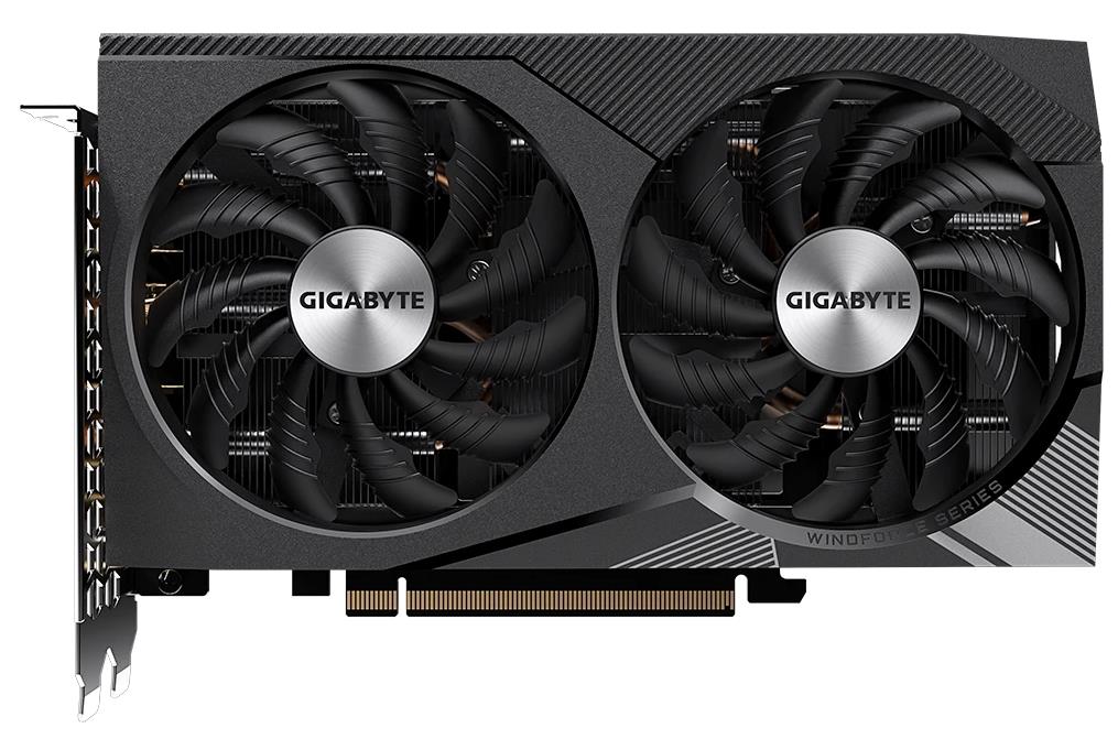 Изображение Видеокарта GIGABYTE NVIDIA GeForce RTX 3060 12Gb 12 Гб (NVIDIA GeForce RTX 3060, GDDR6)/(GV-N3060WF2OC-12GD)