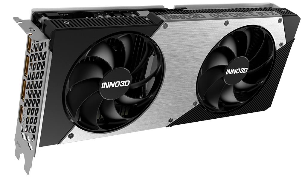 Изображение Видеокарта Inno3D NVIDIA GeForce RTX 5060 Twin X2 OC 8Gb 8 Гб (GeForce RTX 5060, GDDR7)/(N50602-08D7X-195070N)