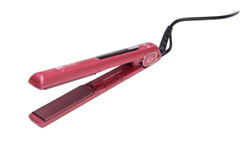 Изображение Щипцы для волос GA.MA STARLIGHT DIGITAL IHT TOURMALINE 5D (GI0102), красный (45 Вт /230 °C/)