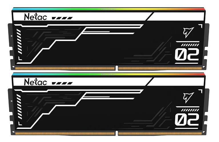 Изображение Оперативная память 2x16 GB DDR5 NETAC Shadow II RGB (57600 МБ/с, 7200 МГц, CL34)