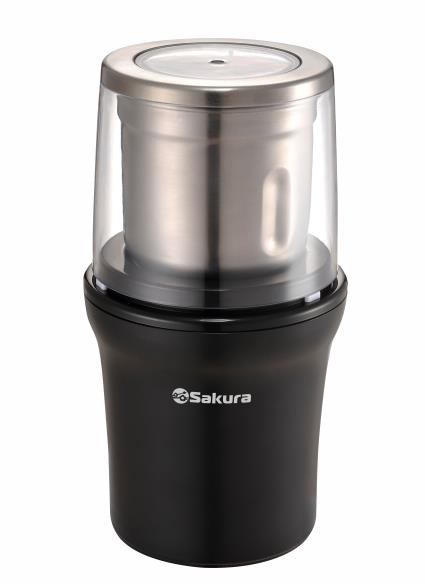 Изображение Кофемолка Sakura SA-6162BK 250 Вт, 100 г (100 г/250 Вт /черный)