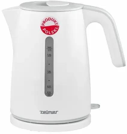 Изображение Электрический чайник Zelmer ZCK7621S (2000 Вт/1,7 л /пластик/белый)