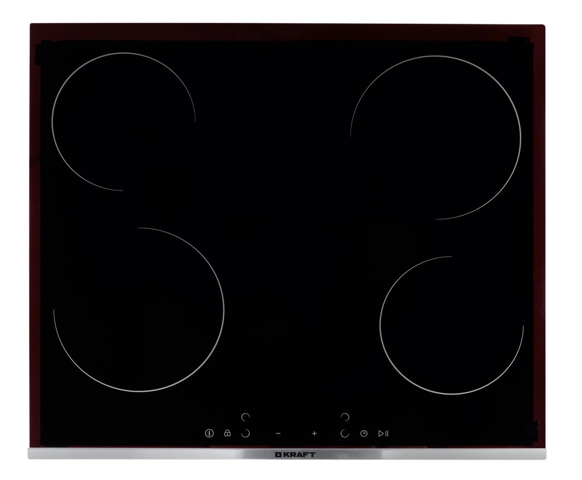 Изображение Варочная панель Kraft KF-EH341CB (черный)