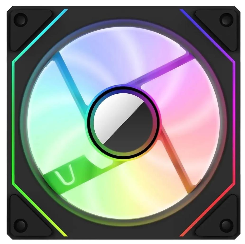 Изображение Вентилятор Bloody CF-12 ARGB Black (1800 об/мин , 120x120x25 мм,4-pin PWM)