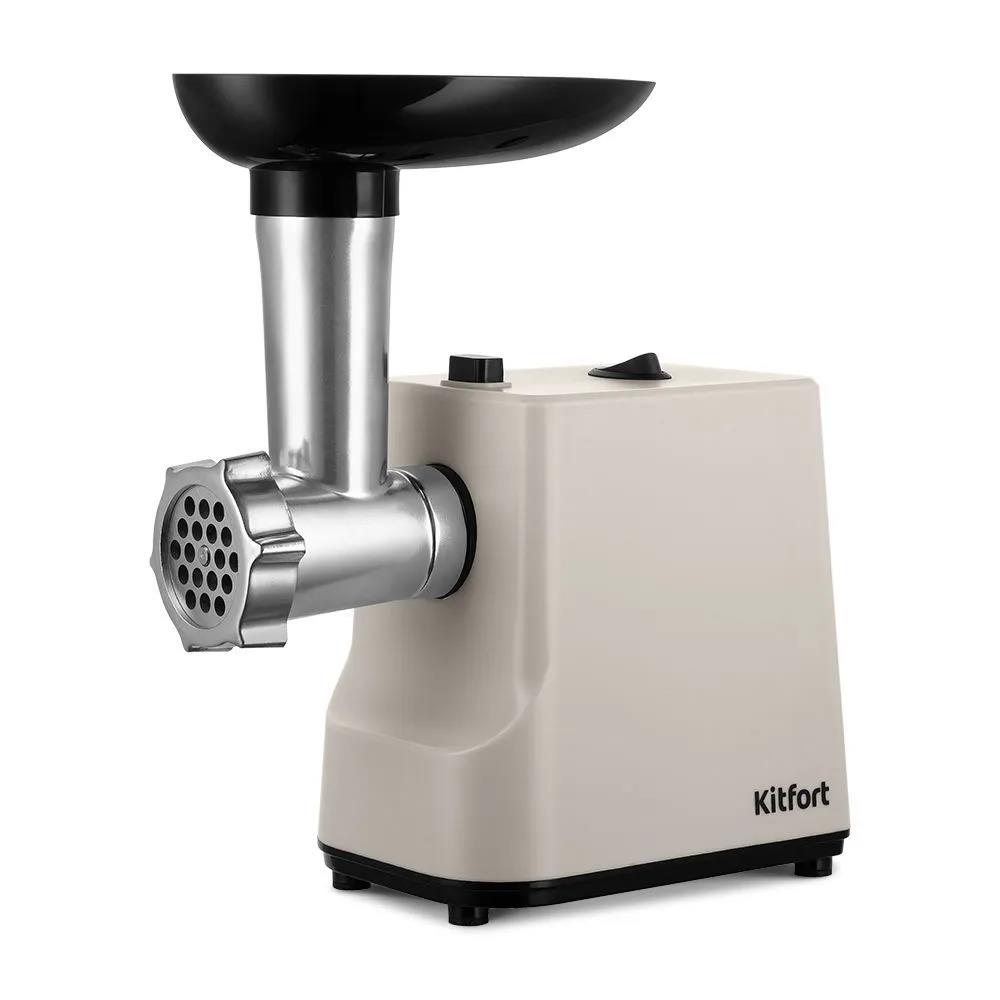Изображение Мясорубка Kitfort КТ-2126 (800 Вт /1,2 кг/мин/черный, серый)
