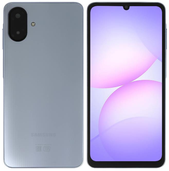 Изображение Смартфон Samsung Galaxy A07 (UAE) (128 Гб/4 Гб) фиолетовый