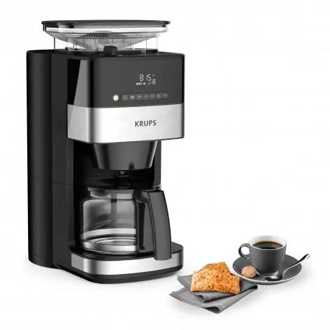 Изображение Кофеварка KRUPS Grind Aroma KM832810 (капельная//1000 Вт )