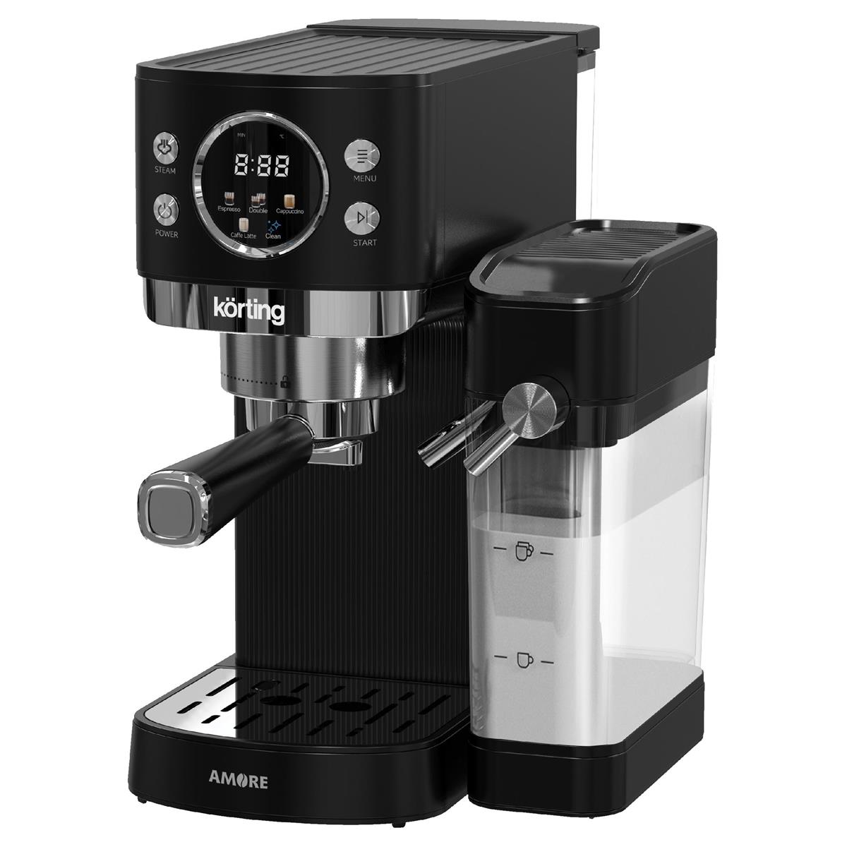 Изображение Кофеварка Korting KCM 1007 T Amore (рожковая//1350 Вт )