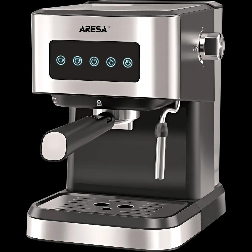 Изображение Кофеварка Aresa AR-1612 черный (рожковая//1100 Вт )
