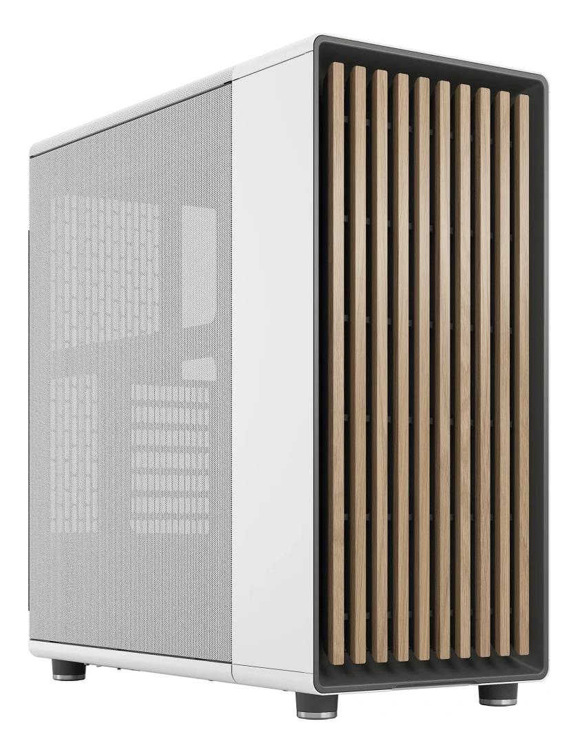 Изображение Корпус Fractal Design North Chalk White (mATX, ATX, Mini-ITX, белый, без БП)/(FD-C-NOR1C-03)