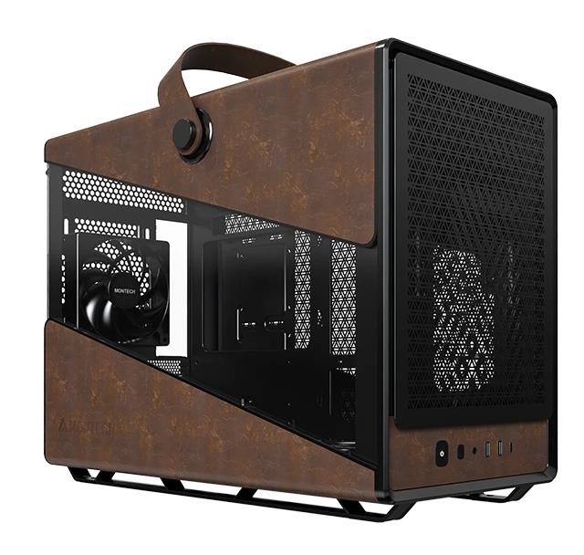 Изображение Корпус Montech Heritage PRO Black (mATX, Mini-ITX, черный, без БП)/(HERITAGE PRO (B))