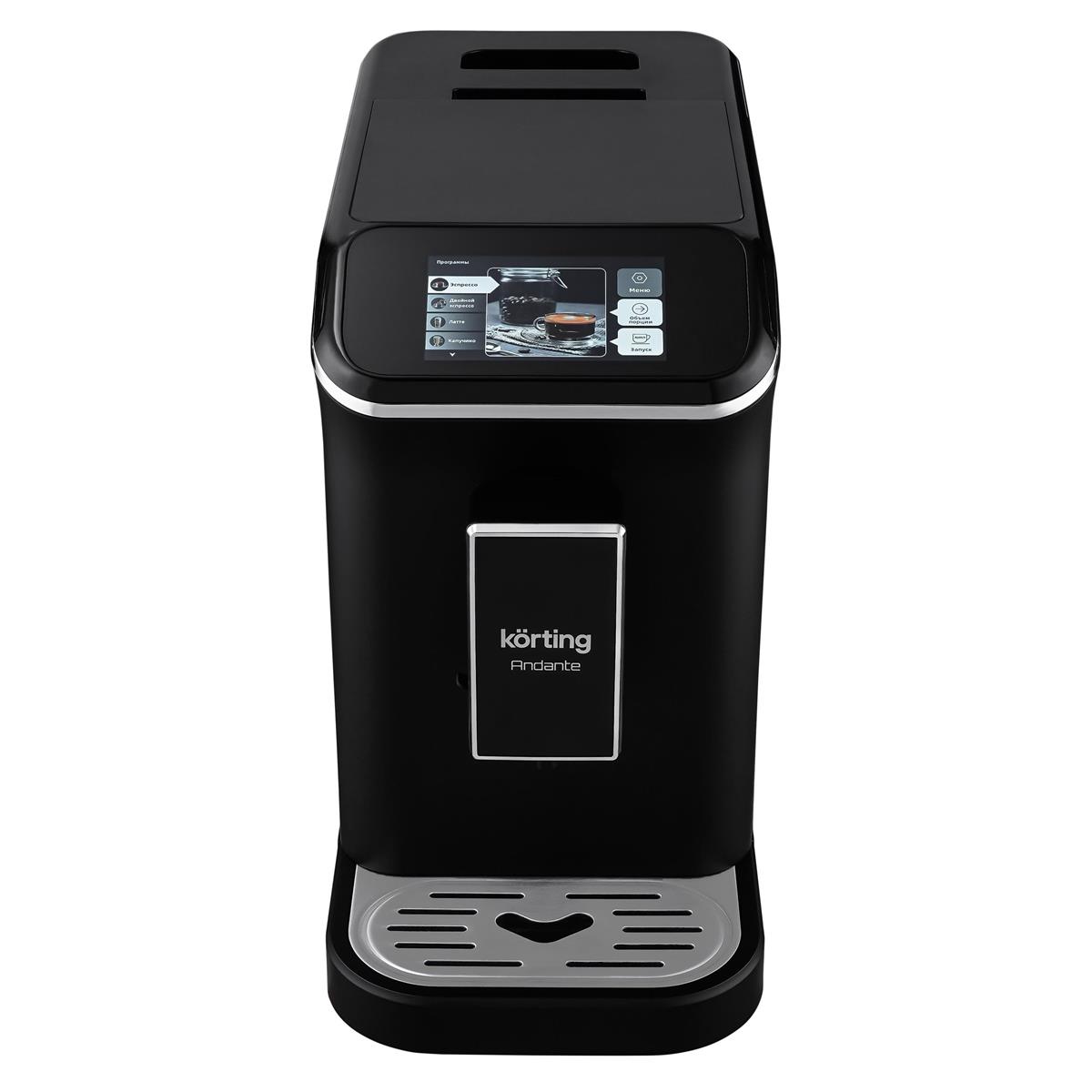 Изображение Кофемашина Korting KACM 2002 Andante (1350 Вт /20 бар/черный)