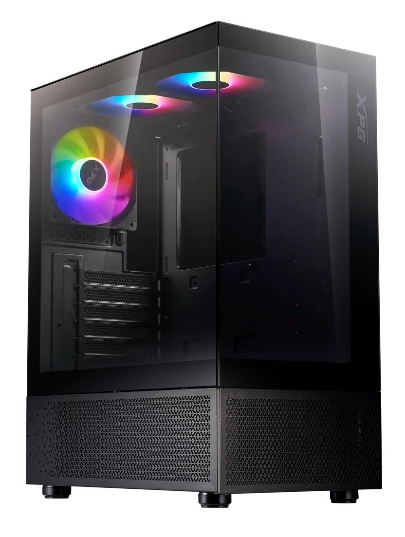 Изображение Корпус ADATA XPG INVADER X MINI Black (mATX, ATX, Mini-ITX, черный, без БП)/(INVADERXMINIMT-BKCWW)