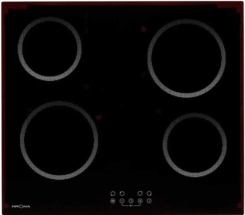 Изображение Варочная панель Krona ASTEN 60 BL (черный)