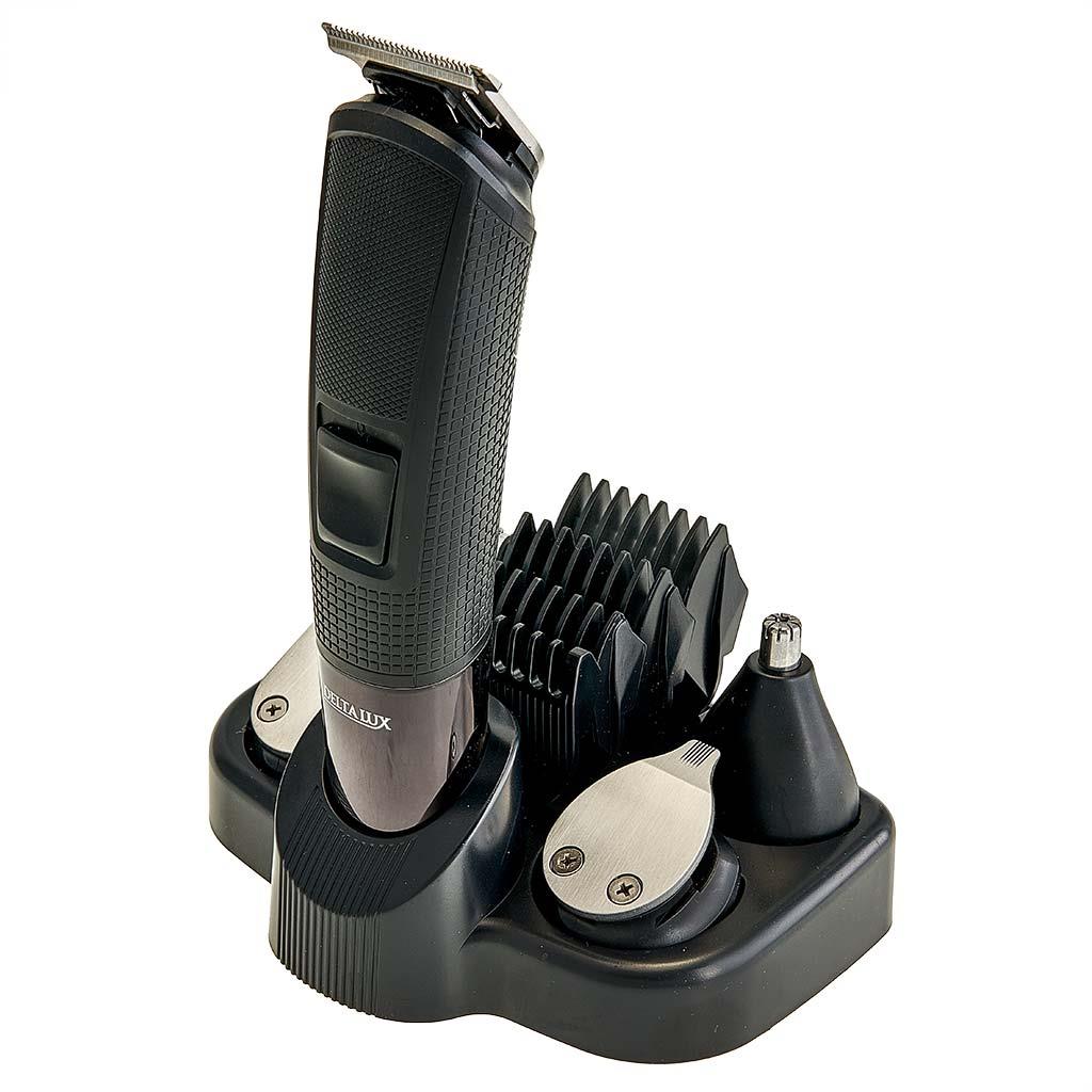 Изображение Набор для стрижки в носу и ушах, волос DELTA LUX DE-4203A, черный