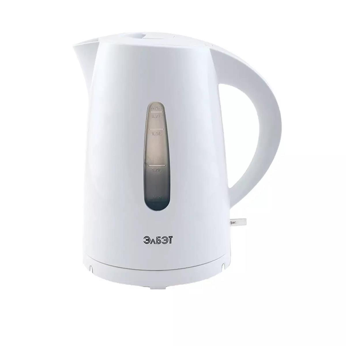 Изображение Электрический чайник ЭлБэт EK 1,7-01P (2200 Вт/1,7 л /пластик/белый)