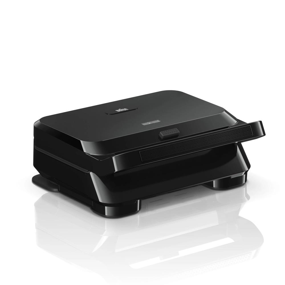 Изображение Прибор со сменными панелями Braun SnackMaker 5 SM5000 BK 800Вт (800 Вт  черный)