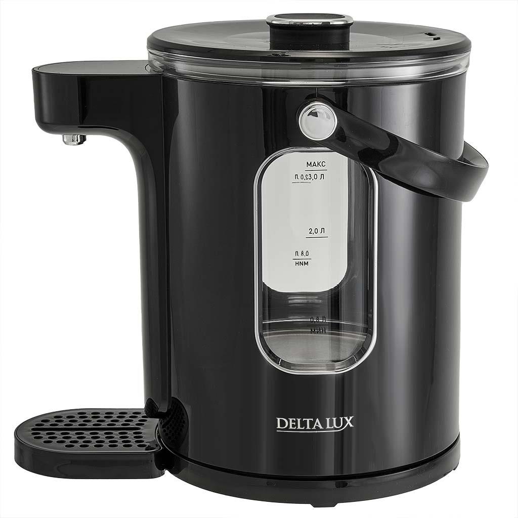 Изображение Термопот DELTA LUX DE-1701 (3 л /1600 Вт /черный)
