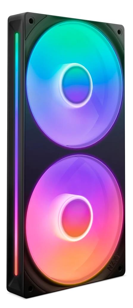 Изображение Вентилятор NZXT F240 RGB Core Black (2400 об/мин , 120x120x25 мм,4-pin PWM)