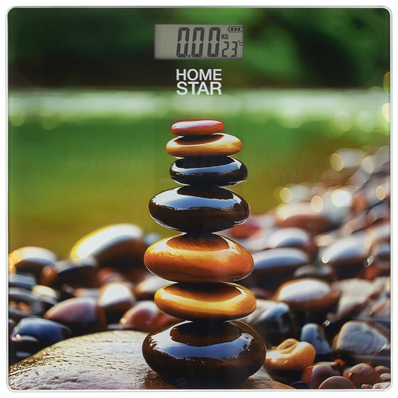 Изображение Весы HOMESTAR HS-6006C (стеклянная поверхность, 150 кг) (110015),рисунок