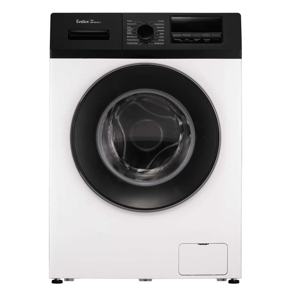 Изображение Стиральная машина Evelux EW 45127 V, белый (фронтальная, 7 кг, 1200 об/мин )